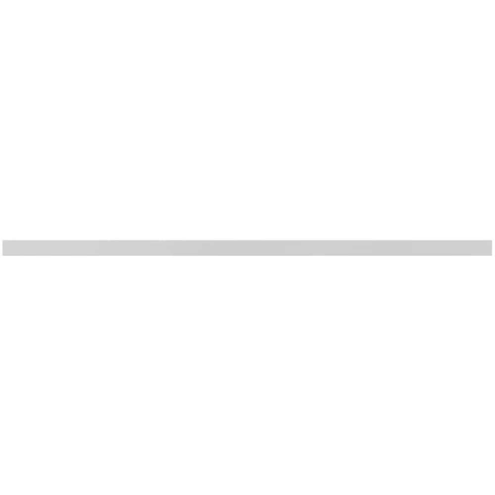 Cornisa bucatarie GOODHOME Ashmead, 240 x 1.6 cm, gri mat