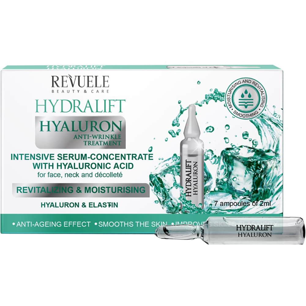 Tratament pentru fata REVUELE Hydralift Hyaluron, 7x2ml