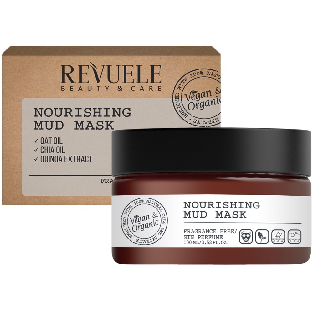 Masca de fata REVUELE Nourishing Mud Mask, 100ml