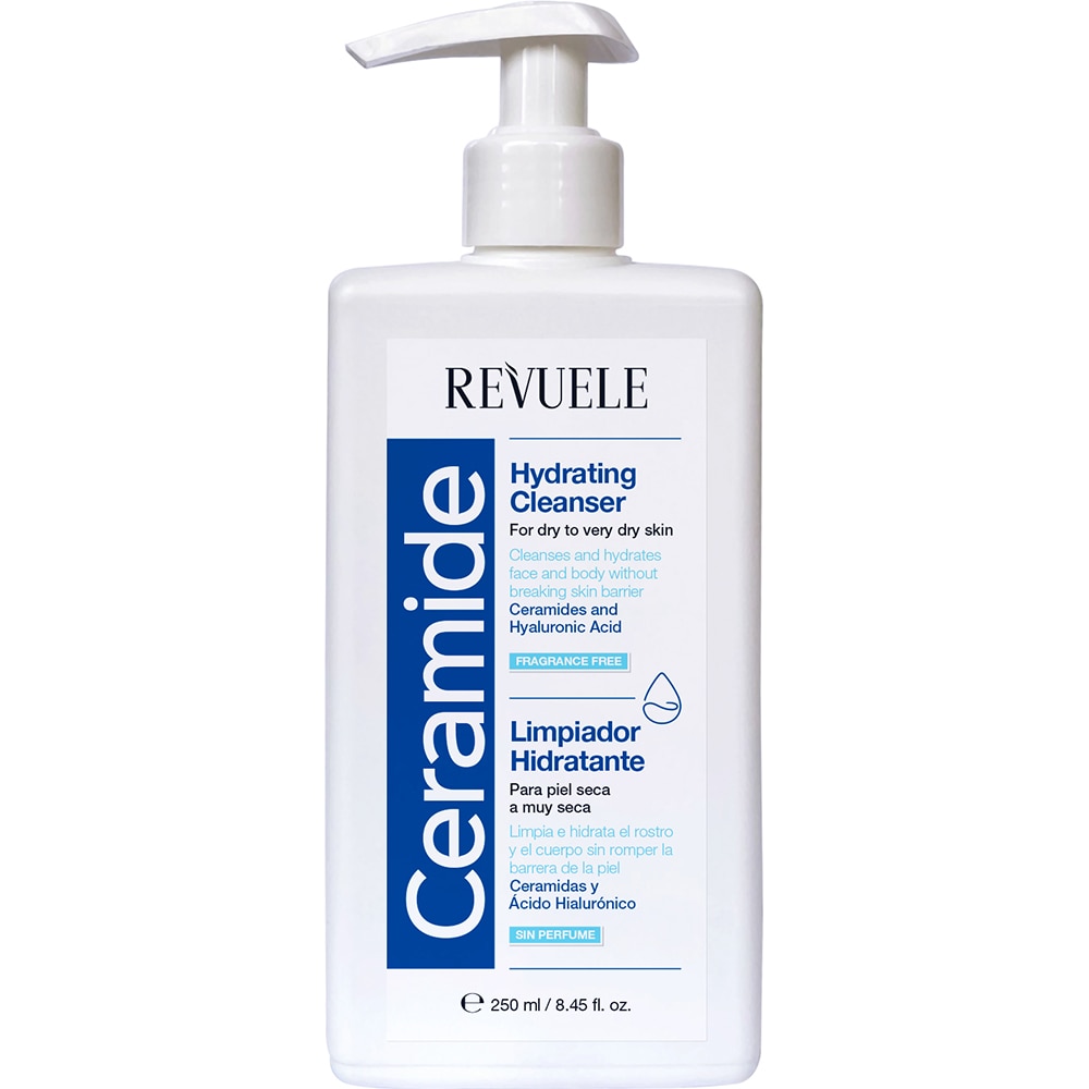 Lotiune de curatare REVUELE Ceramide Hydrating Cleanser, 250ml
