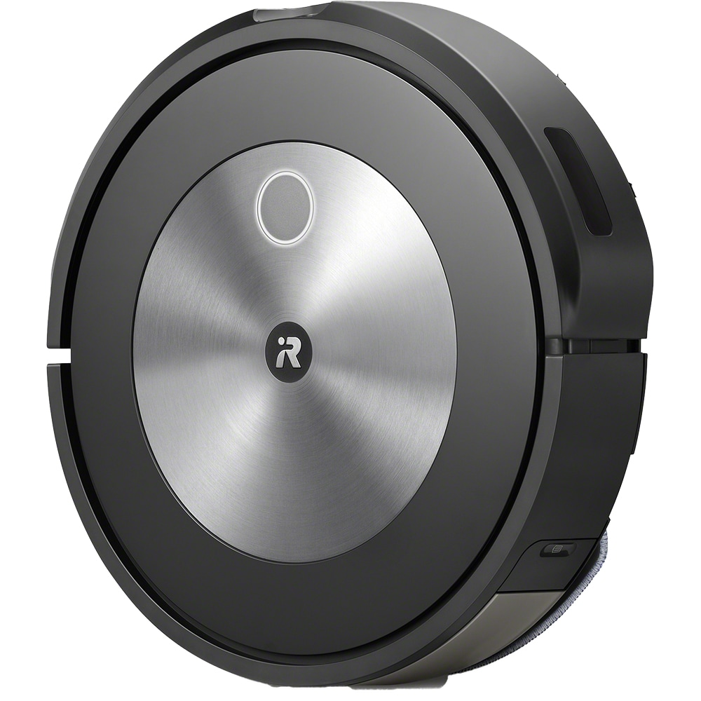 Aspirator robot IROBOT Roomba j5, 0.27l, autonomie max 75 min, negru-argintiu