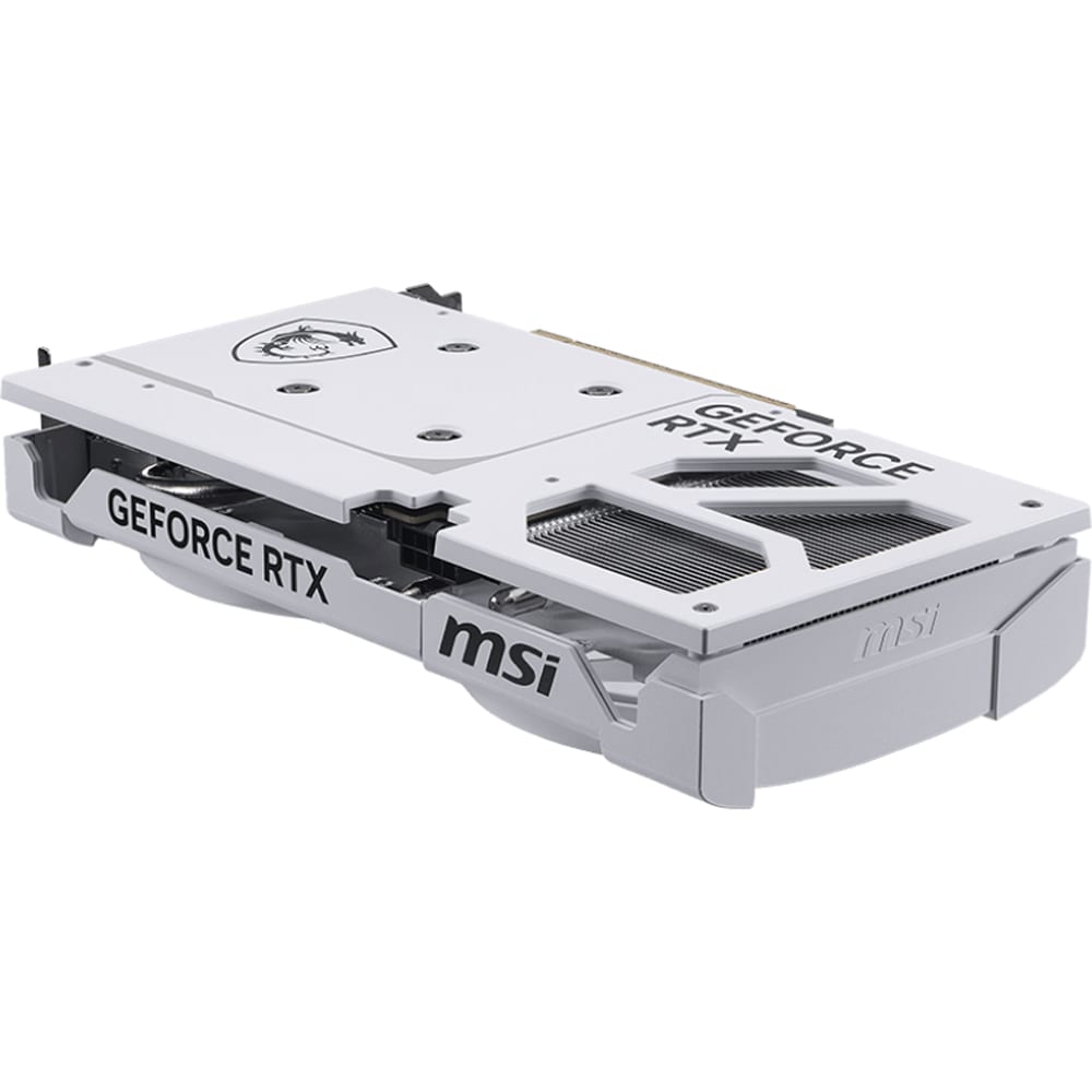 Placa video MSI GeForce RTX 5060 Ti 8G Ventus 2X OC White Plus, 8GB GDDR7, 128bit, DLSS 4, G506T8V2CWP