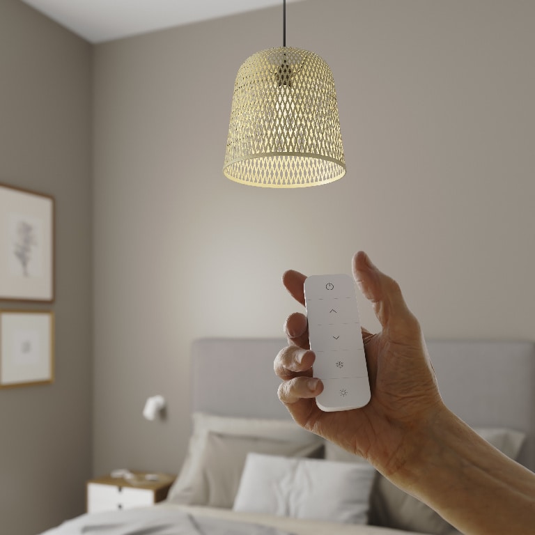 Pachet 2 becuri LED, smart si telecomanda  Jacobsen Myko