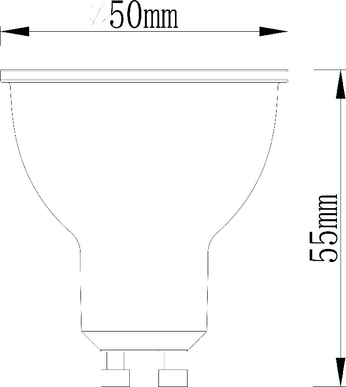 Bec LED, smart, GU10, RGB, 32 W, 350 lm  Jacobsen Myko