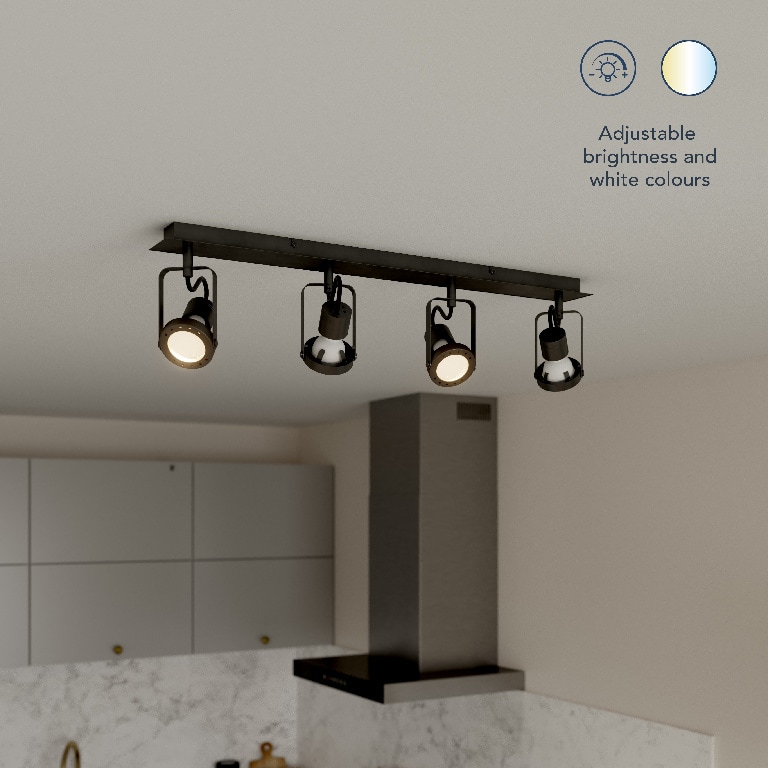 Bec LED, smart, GU10, RGB, 32 W, 350 lm  Jacobsen Myko