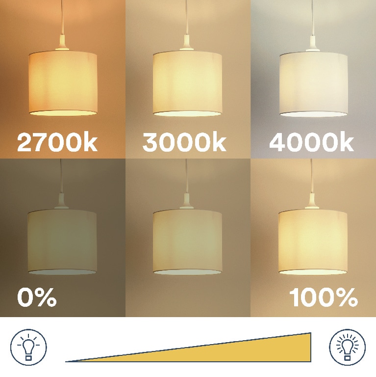 Bec LED, smart, E27, A60, 60 W, amber  Jacobsen Myko