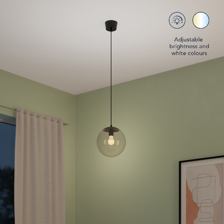 Bec LED, smart, E27, 60 W, alb  Jacobsen Myko