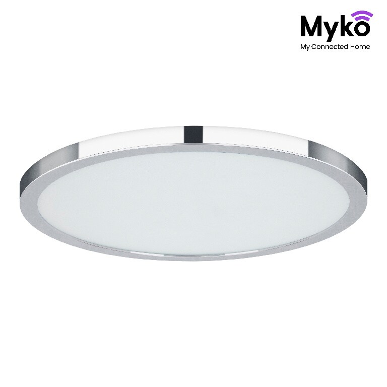 Plafoniera LED JACOBSEN Myko, 23W, 2300lm, IP44, alb