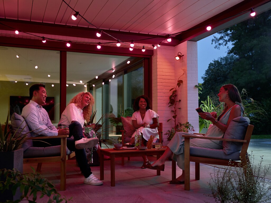 Proiector LED GOODHOME Myko, Smart, RGB, 10W, 1000lm, negru