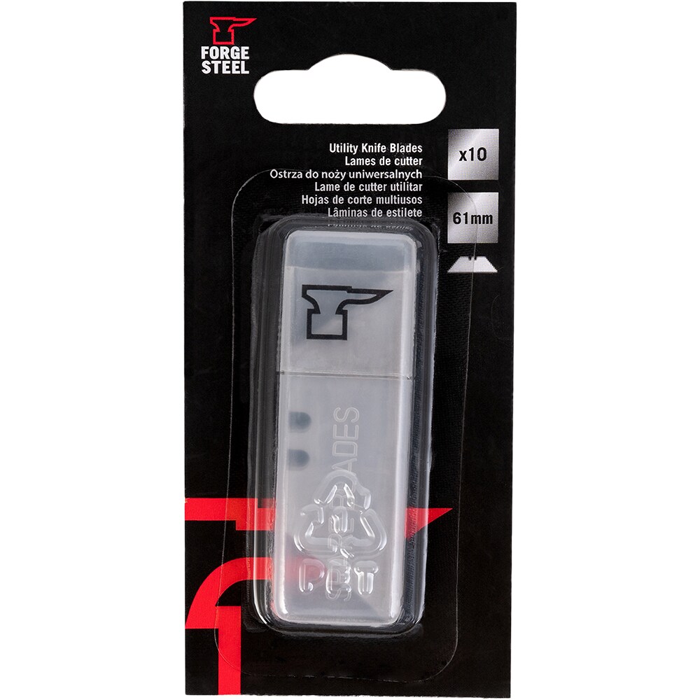 Lame cutter utilitar FORGE STEEL, 18mm, 10buc