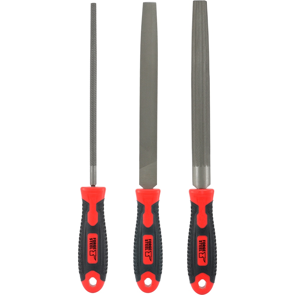 Pile metal FORGE STEEL, 30cm x 7.3 / 20 / 20mm, otel, rosu-argintiu