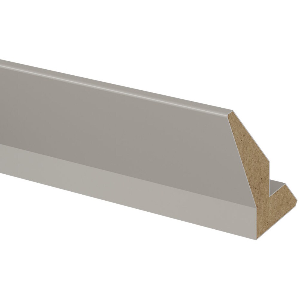 Cornisa bucatarie GOODHOME Ashmead, 240 x 7.5 cm, bej mat