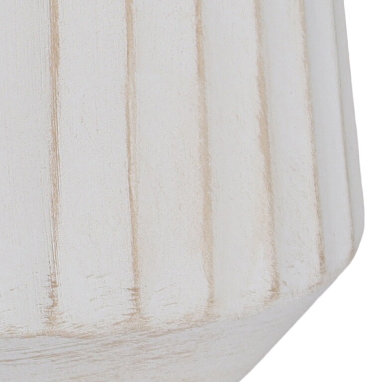 Ghiveci flori VERVE, teracota, D 16 cm, bej