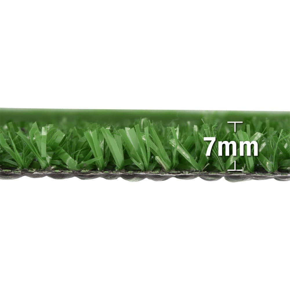 Gazon artificial, polietilena, 2 x 4 m, verde