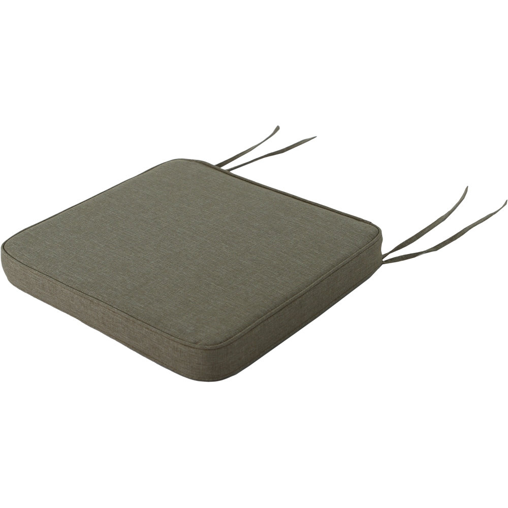 Perna scaun Tiga, textil, 38 x 40 cm, gri