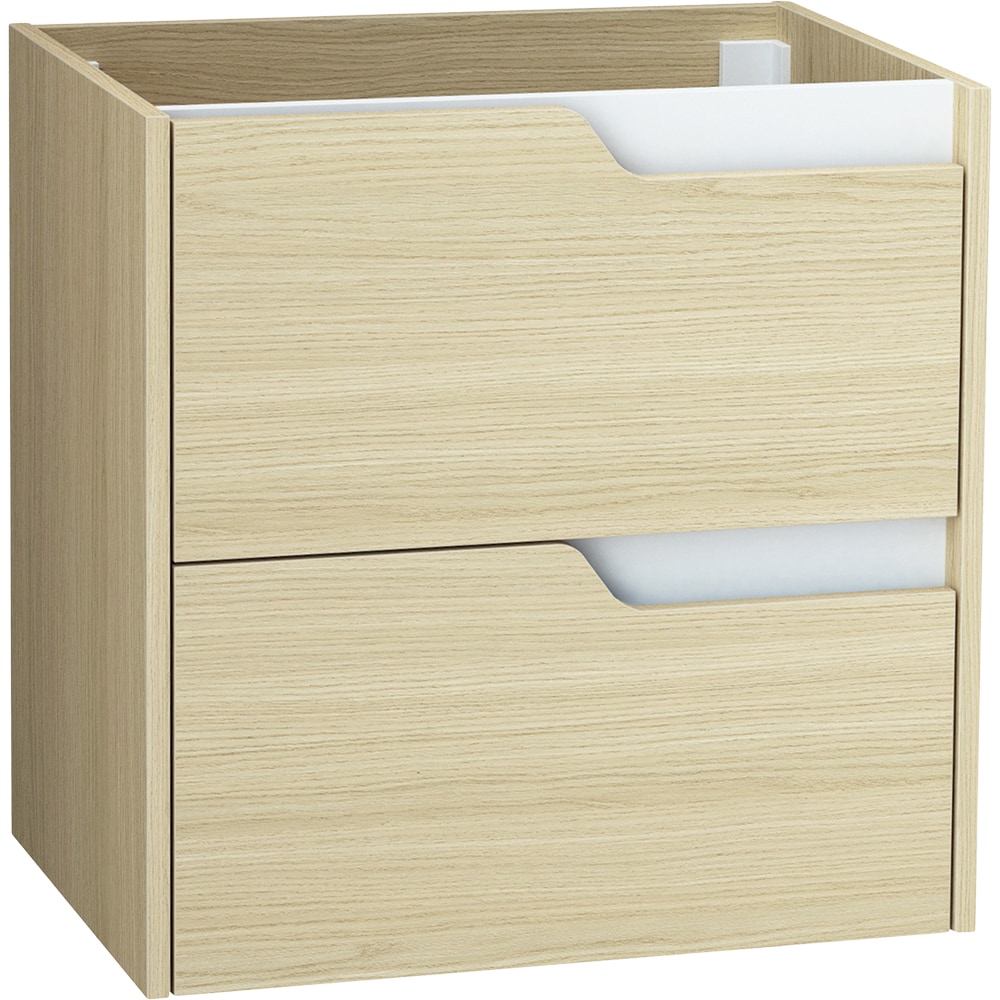 Set baza cu lavoar Tolima, 60 cm, stejar