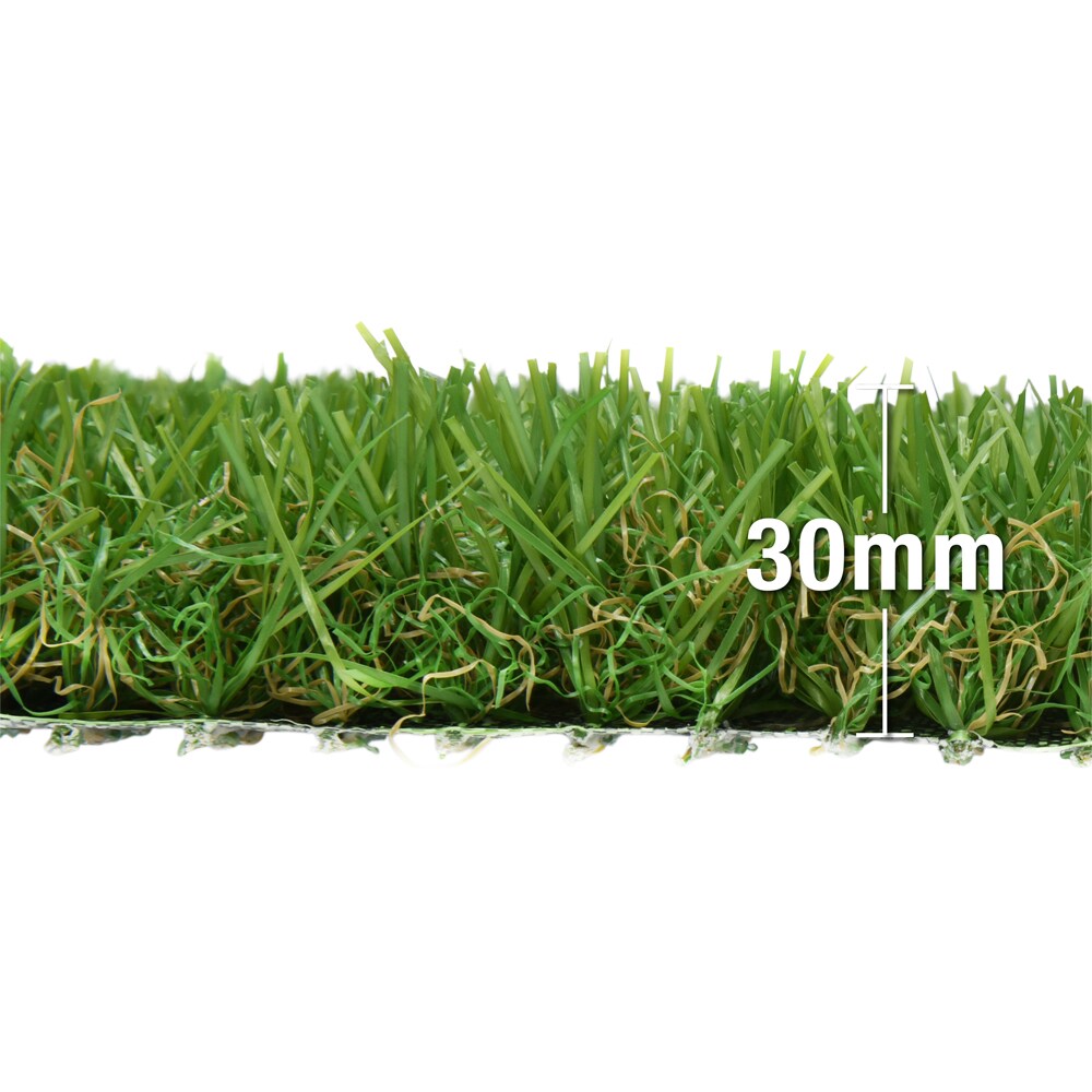 Gazon artificial, polietilena, 2 x 4 m, verde
