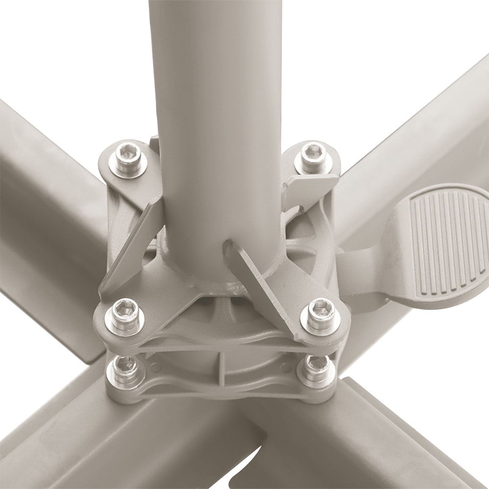 Umbrela de exterior GOODHOME Brindisi, 3.5m, bej