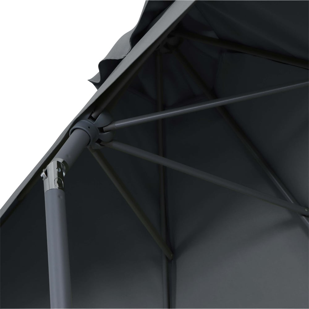 Umbrela de exterior GOODHOME Kasane, negru
