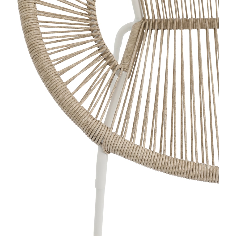 Banca GOODHOME Hosti, 2 locuri, bej