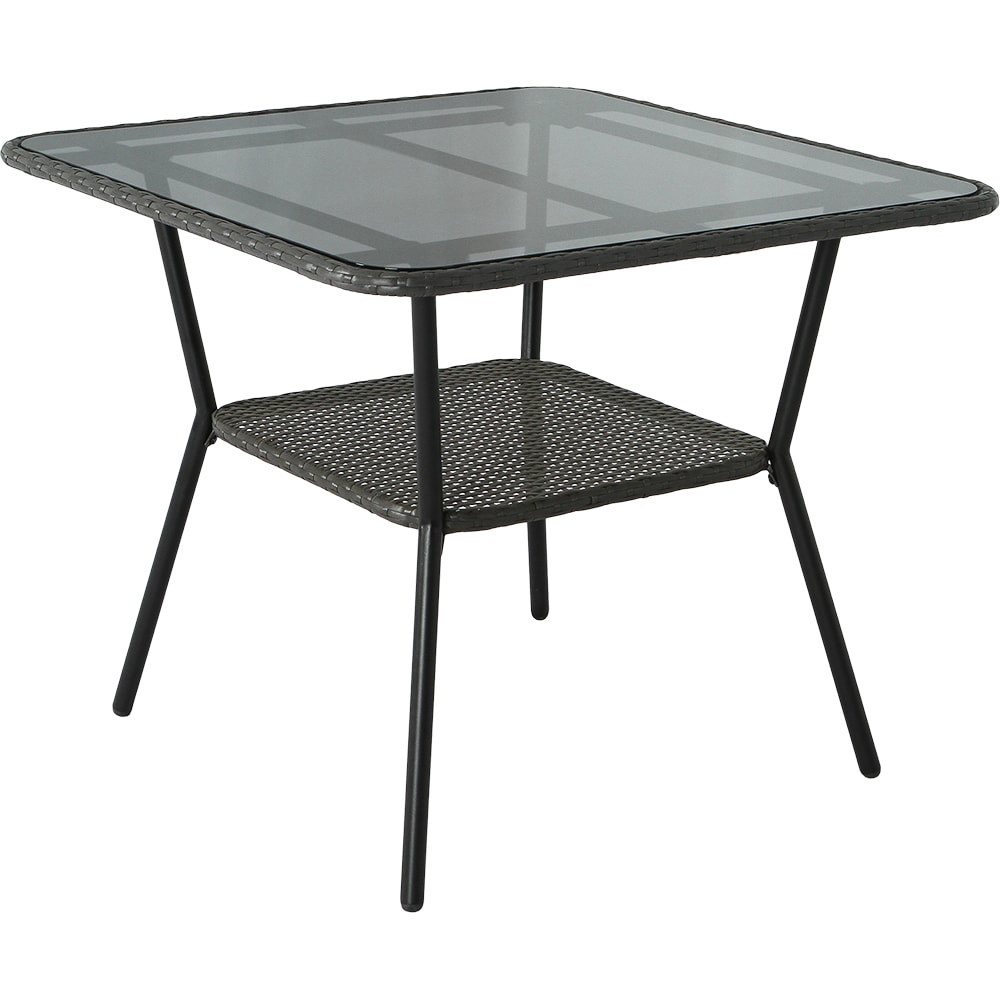 Set mobilier gradina GOODHOME Derry, 5 piese, gri