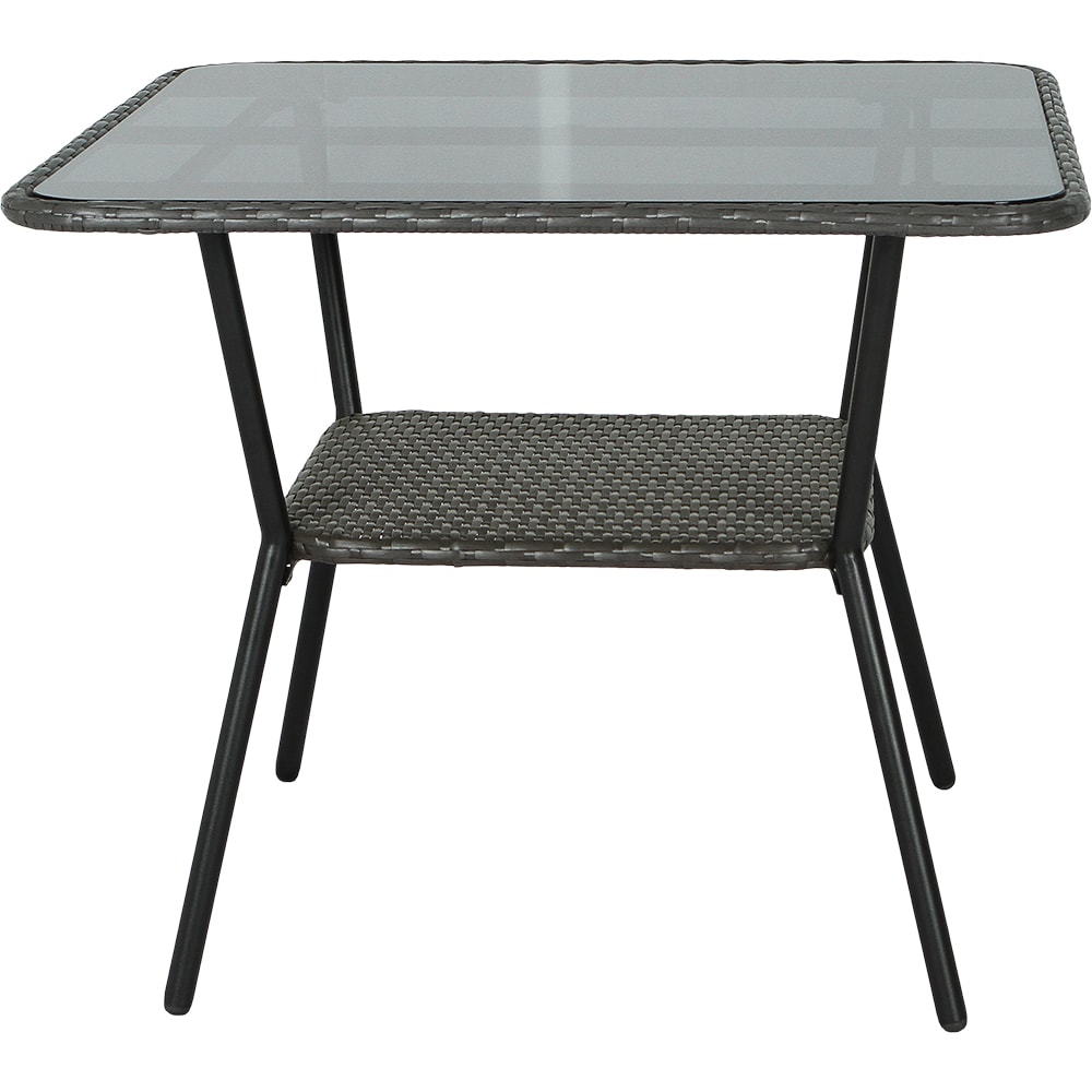 Set mobilier gradina GOODHOME Derry, 5 piese, gri