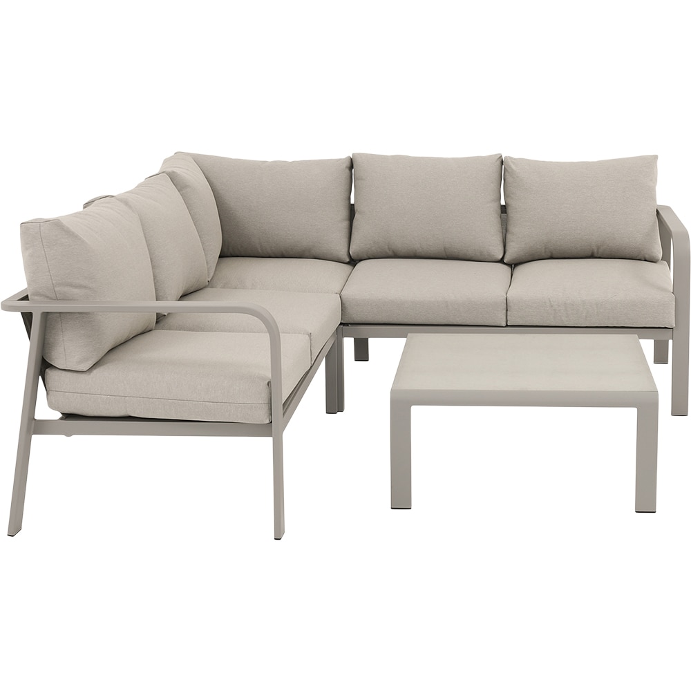 Set coltar gradina GOODHOME Mallia, 2 piese, gri