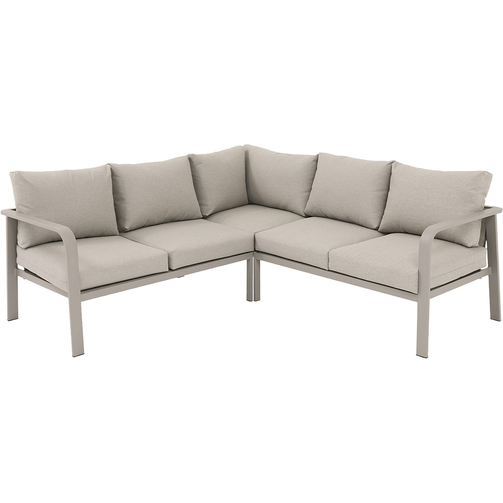 Set coltar gradina GOODHOME Mallia, 2 piese, gri