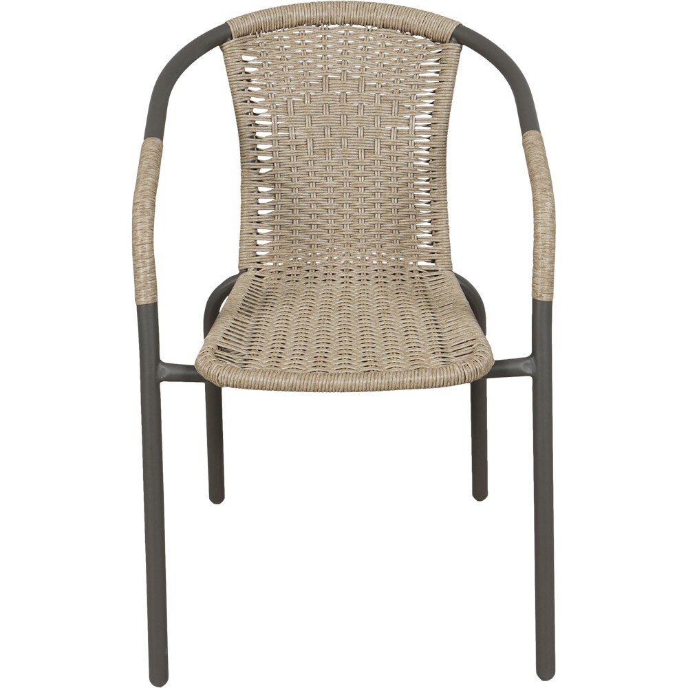 Scaun terasa Bari, otel, 51 x 60 x 76.5 cm, bej