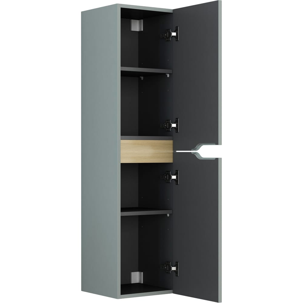 Dulap baie Tolima, 120 x 30 x 30 cm, verde