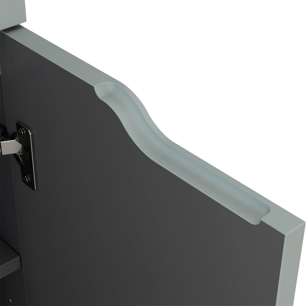 Dulap baie Tolima, 120 x 30 x 30 cm, verde