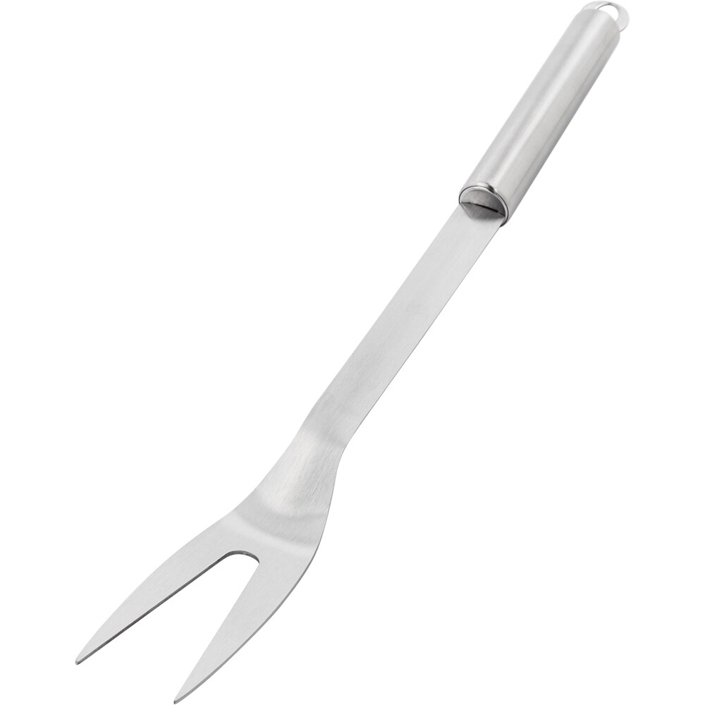 Set 4 ustensile gratar GOODHOME, argintiu