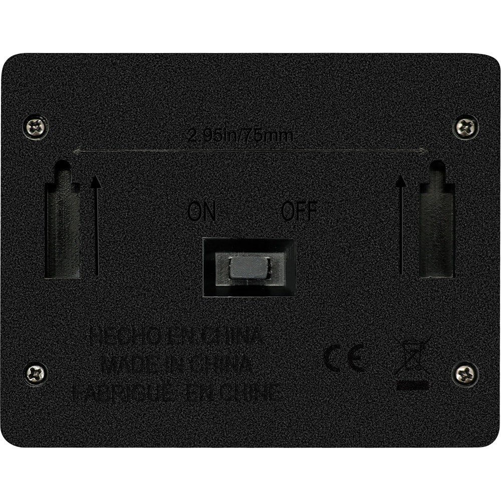 Aplica solara, 0.055 W, 3000K, negru