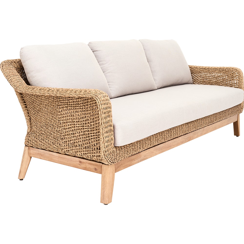Set mobilier gradina GOODHOME Calora, 5 piese, crem