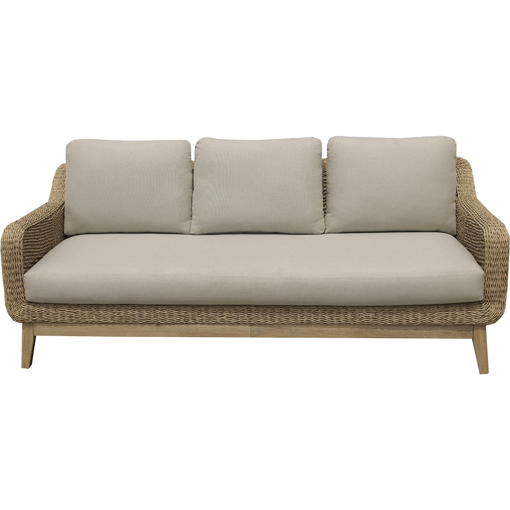 Set mobilier gradina GOODHOME Calora, 5 piese, crem