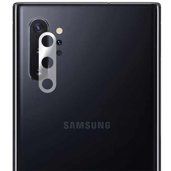 Folie protectie pentru Samsung Galaxy Note 10 Plus, SMART PROTECTION, 2 folii incluse, polimer, camera foto, transparent