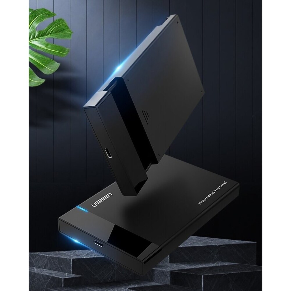Rack extern UGREEN US221, 2.5 inch, SSD/HDD, USB 3.0