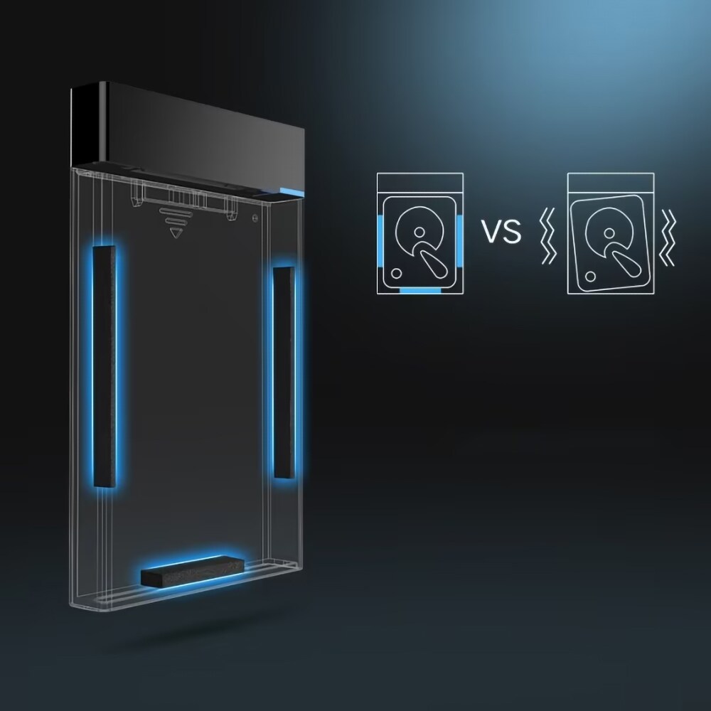 Rack extern UGREEN US221, 2.5 inch, SSD/HDD, USB 3.0