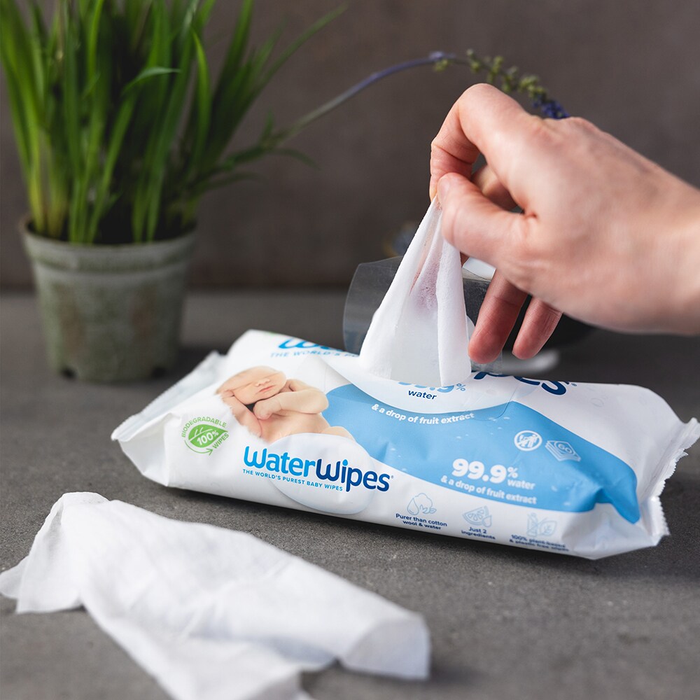 Servetele umede WATERWIPES 440016, 4 pachete, 240 buc