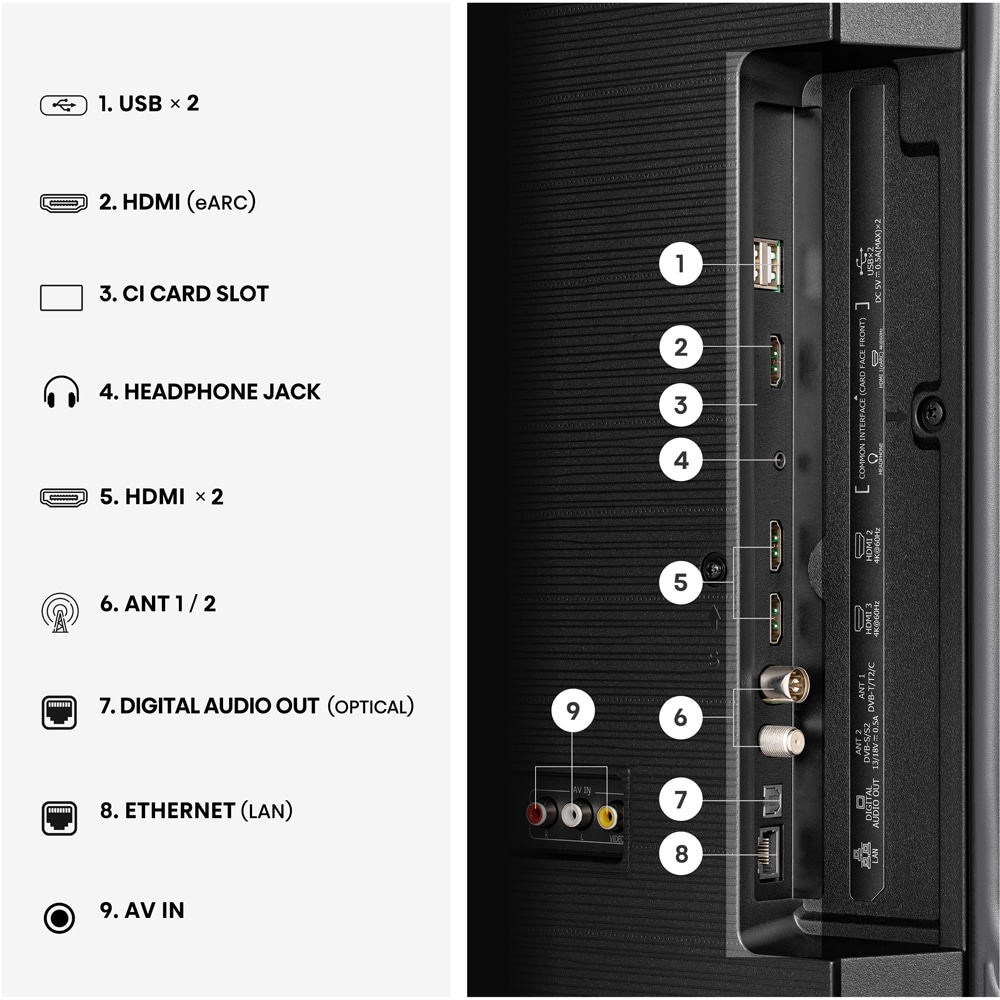 Televizor LED Smart HISENSE 50A6S, Ultra HD 4K, HDR, 126cm