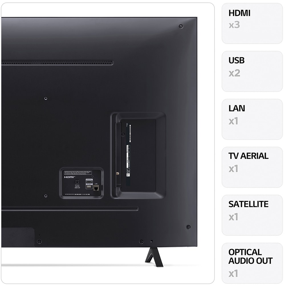 Televizor NanoCell Smart LG 50NANO81T3A, Ultra HD 4K, HDR, 126cm