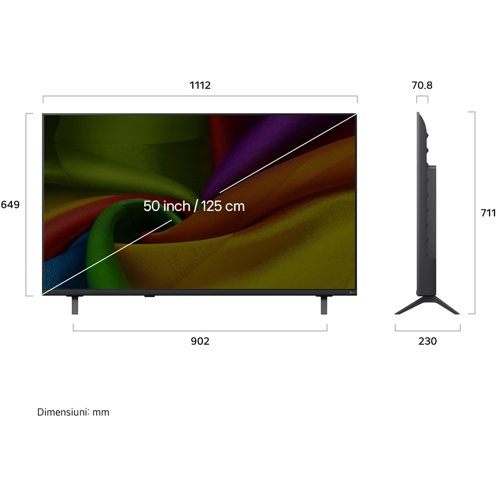 Televizor LED Smart LG 50NU900B3LA, Ultra HD 4K, 126cm