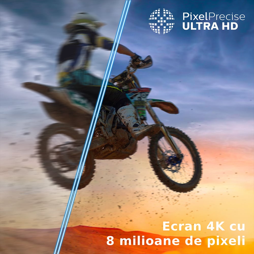 Televizor LED Smart PHILIPS 50PUS7000, Ultra HD 4K, HDR10+, 126cm