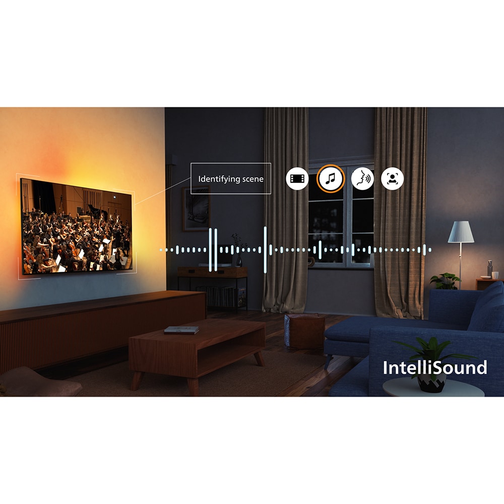 Televizor LED Smart PHILIPS 50PUS8010, Ultra HD 4K, HDR10+, 126cm