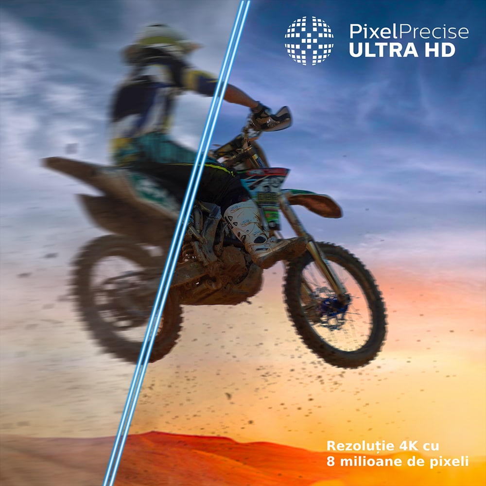 Televizor LED Smart PHILIPS 50PUS8010, Ultra HD 4K, HDR10+, 126cm