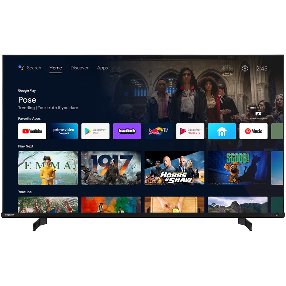 Televizor QLED Smart TOSHIBA 50QA42, Ultra HD 4K, HDR, 126cm