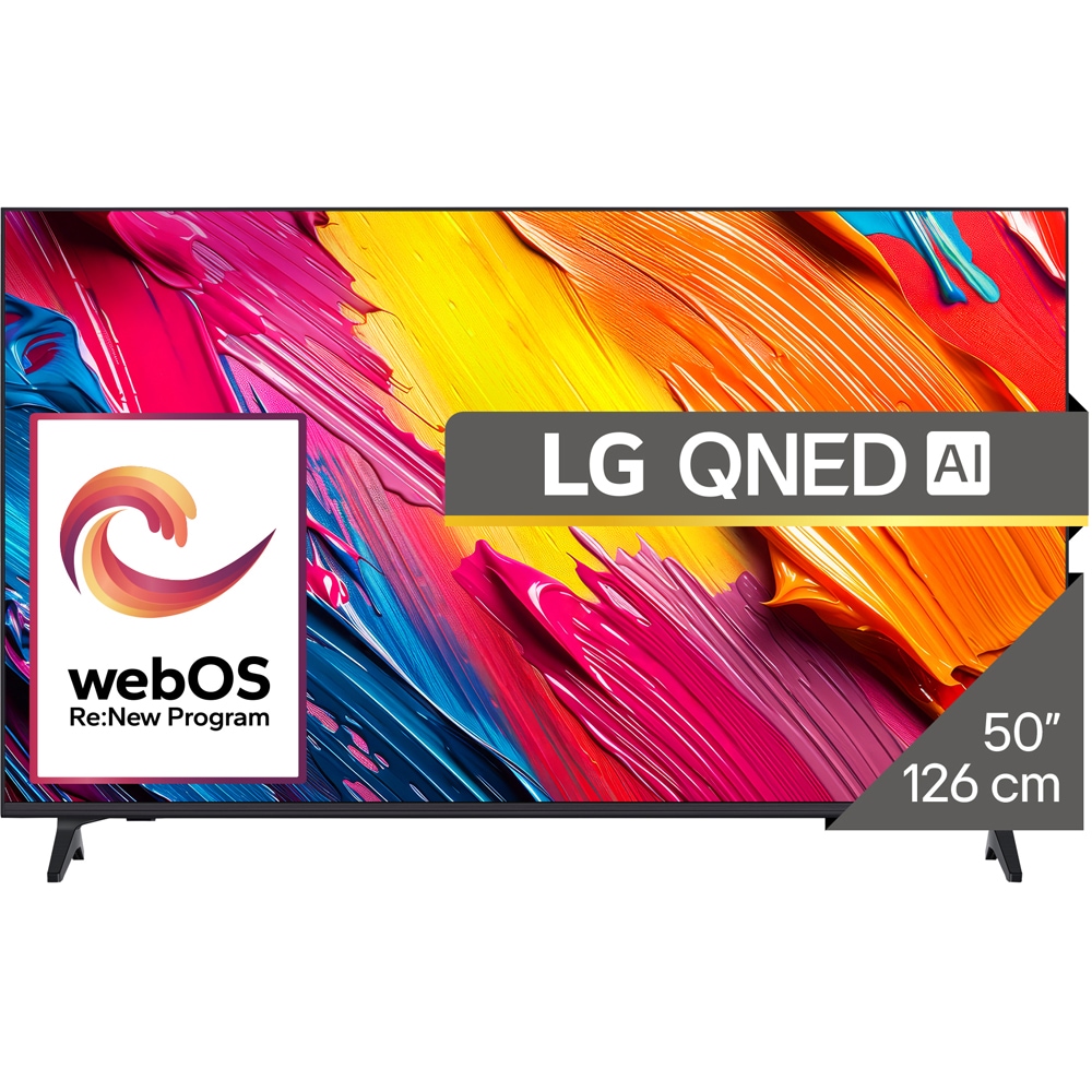 Televizor QNED Smart LG 50QNED70A6A, Ultra HD 4K, HDR, 126cm