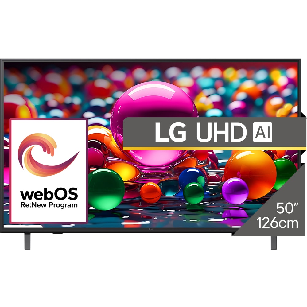 Televizor LED Smart LG 50UA75003LA, Ultra HD 4K, HDR, 126cm