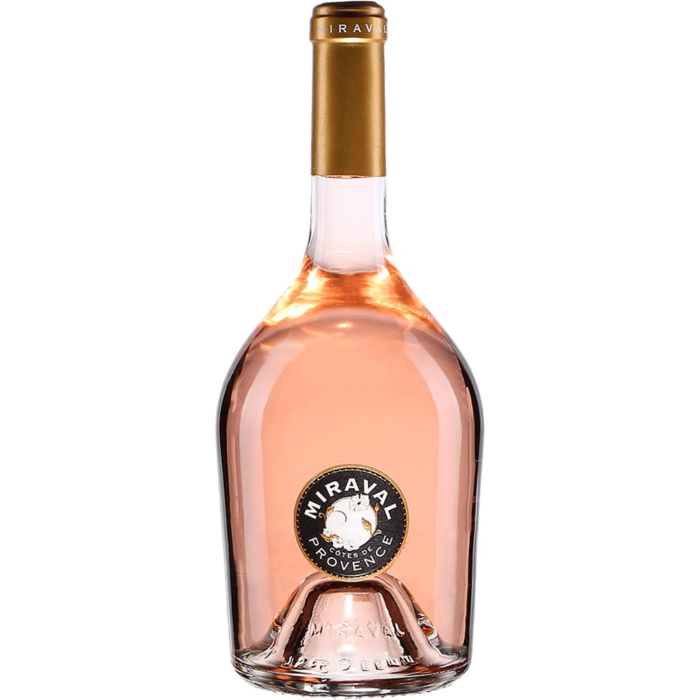 Vin rose sec Miraval Cotes de Provence, 0.75L
