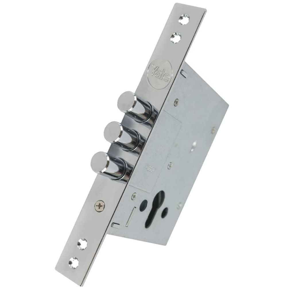 Broasca ingropata YALE 353 P NC, 3 bolturi, 110 x 140 mm, argintiu